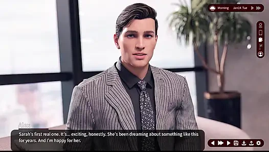 Шёпот желания - верный путь 6, Нил трахает приемную