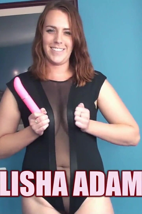 Alisha Adams fucks her tight pussy