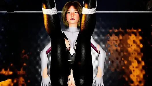 HARIKA ÖRÜMCEK KıZ SÜPERMARKETTE SERT SIKILIYOR