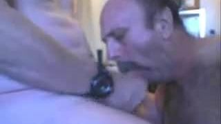 A man sucking a nice cock