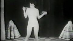 dance and striptease - circa 50s