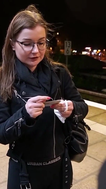 Must-share moment from "Slim German TinyEmily caught on train without ticket - She let the inspector Fuck her"
