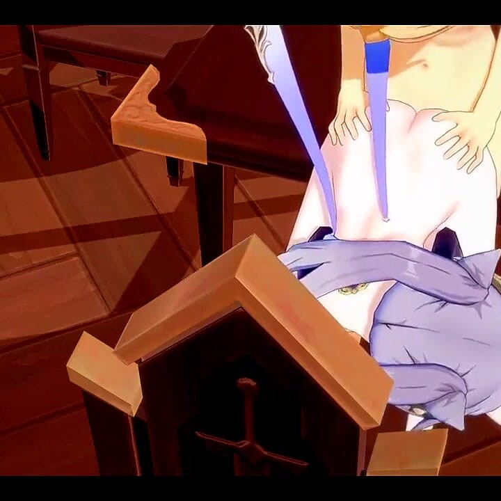 Genshin Impact Hentai - Aether X Ganyu labă și futut - japoneză asiatică Manga Anime joc porno