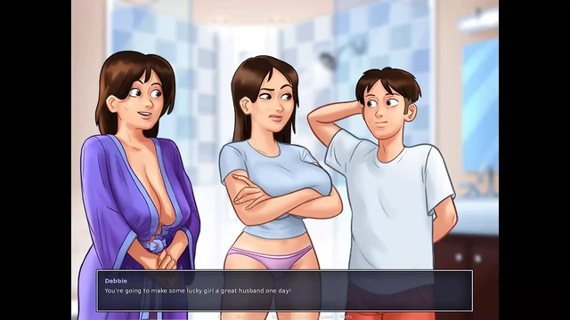 Summertime Saga: Tits Out, Fixing The Pipe - Ep22