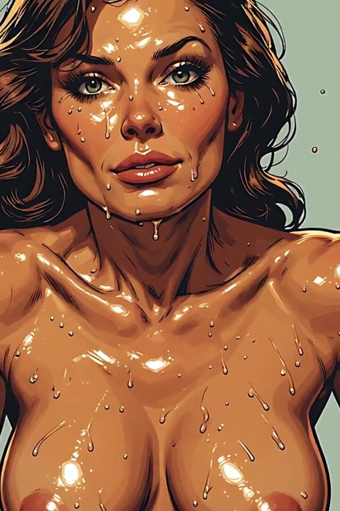 Vintage Style Nude Women Art