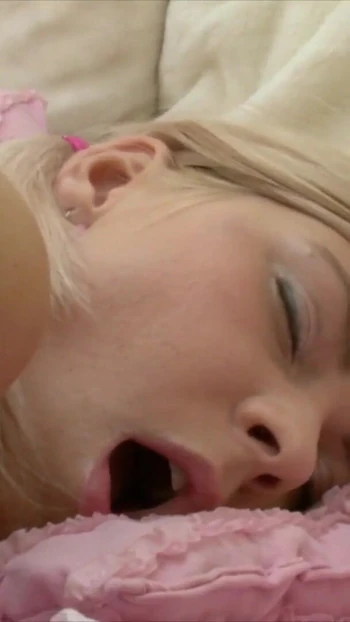 Key moment from "Katy R's Nude Pussy Play, Blonde Babe's Hardcore Solo!"