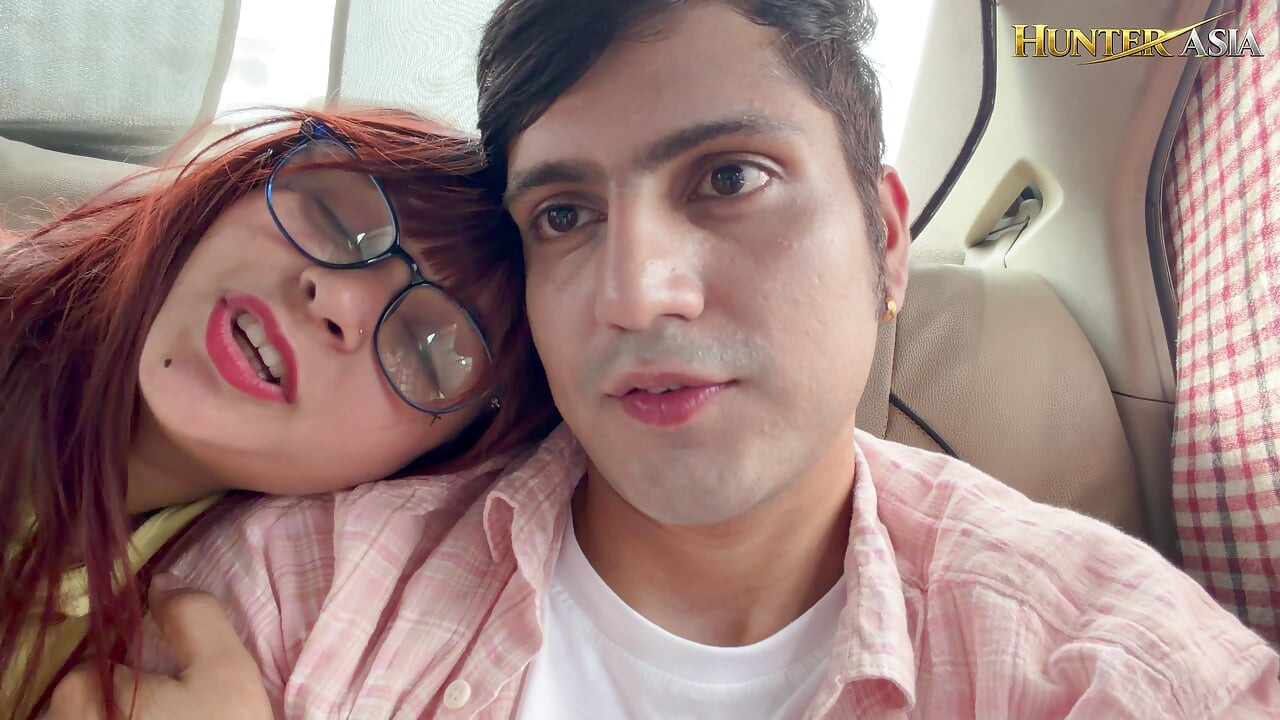 When the Road Trip Gets Too Hot - Sex in Car
