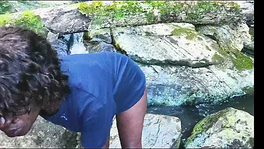 MILF Gets Her Pussy Eaten and Fucked at the River