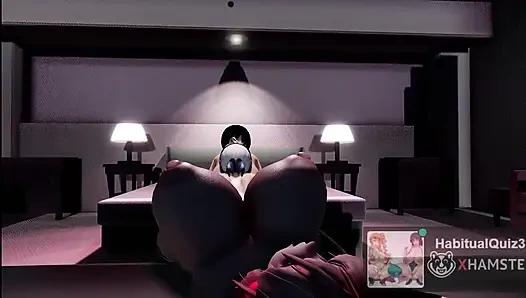 Haku lagi asik nyepong kontol sambil bugil bokep hentai 3d mmd r18- seks anal ntr