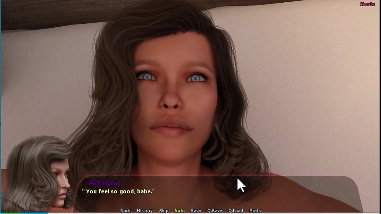 Haley Story #14 - Adriana and Haley had a sexy moment at the swimming pool...Johannes fucked Adriana.