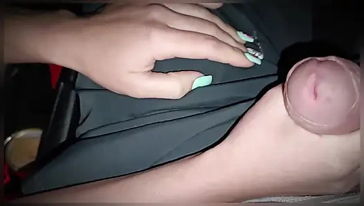 Night walk around town and anal creampie with my stepsister's horny slut teen