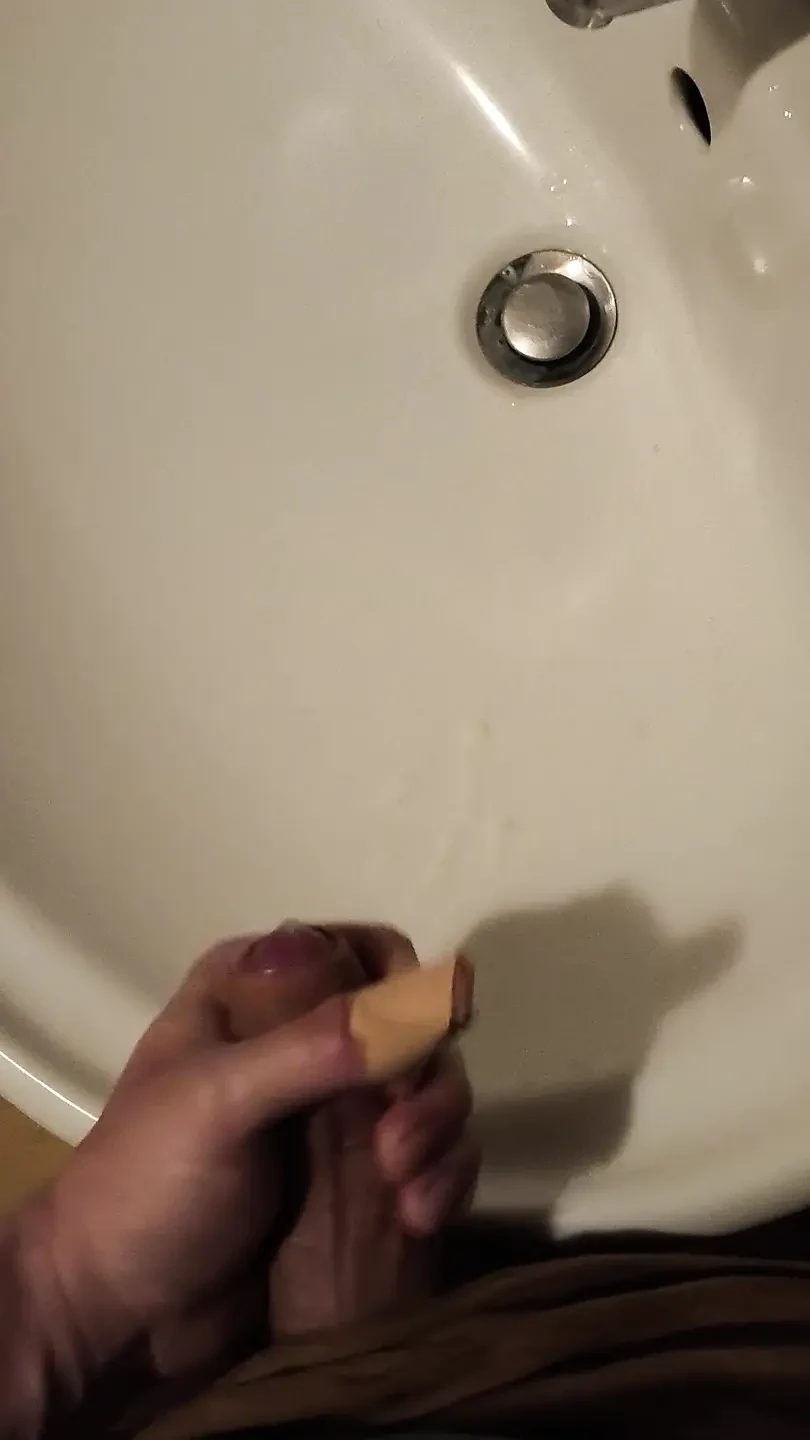 Slow motion big cock powerfull cumshot compilation in bathroom