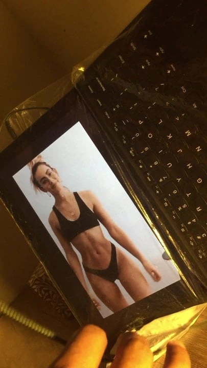Fat cum tribute to Madeline Giorgi's fat ass