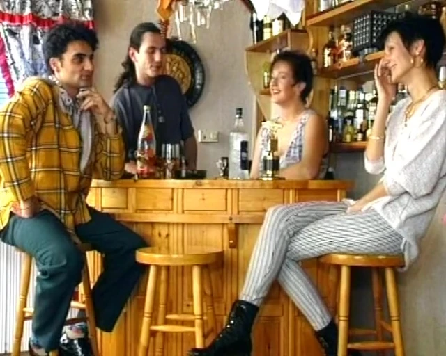 Curvy German lady gets fucked hard after a few drinks