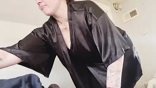 Ariana is late with her rent sooo she fucks the landlord
