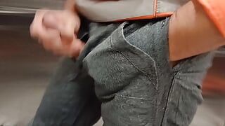 Masturbação em alta nas calças Fischer Pecheur