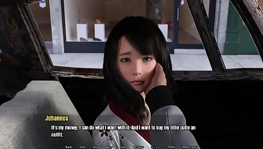 Grandma's house: Shizuka and I went out shopping