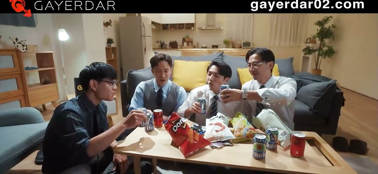 Gdsr-001-1 Gaydar Office Ep1: Creampied in Front of His Wife