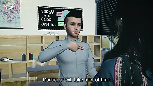 Индийскую учительницу трахает ученик после измены мужа — секс за домашнее задание