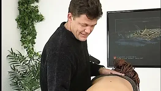 Babe spreads legs as dildo is pushed in to her cunt : Sucks a cock later