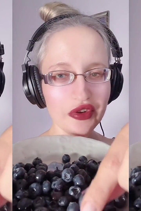 Asmr Blueberry Makan - Asmr, Cermin mata, Gergasi