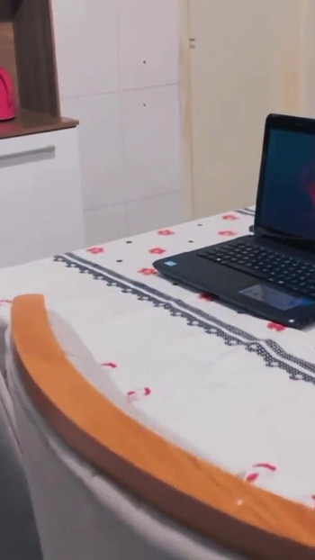 Emotional moment from "Hot maid and clean house, everything my boss loves, I do everything for him"