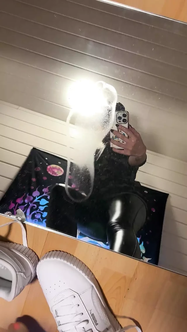 Lie down on the floor so you can smell my sweaty nylon socks!
