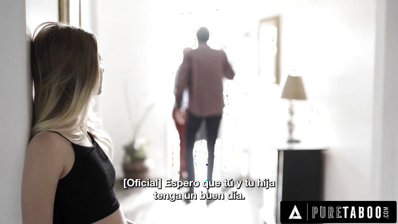 PURE TABOO Riley Star Would Definitely Fuck Her Stepdad To Make Him Feel Better - SPANISH SUBTITLES