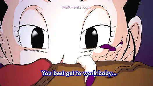 Big ASS Chichi First Threesome with Two Big Black Cock (Cartoon Sex)