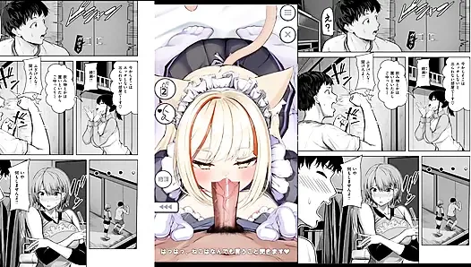 Hentai game - neko zimmermädchen hentai sex 2 gameplay-animation