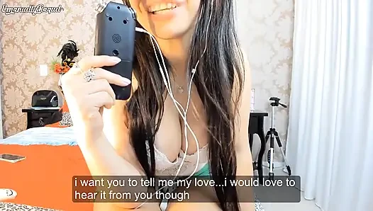 Asmr Yoğun Emanuelly Raquel İnliyor ve Boşalıyor
