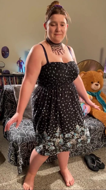 Epic moment from "Marie's Edging Orgasm While Modeling and Dancing"