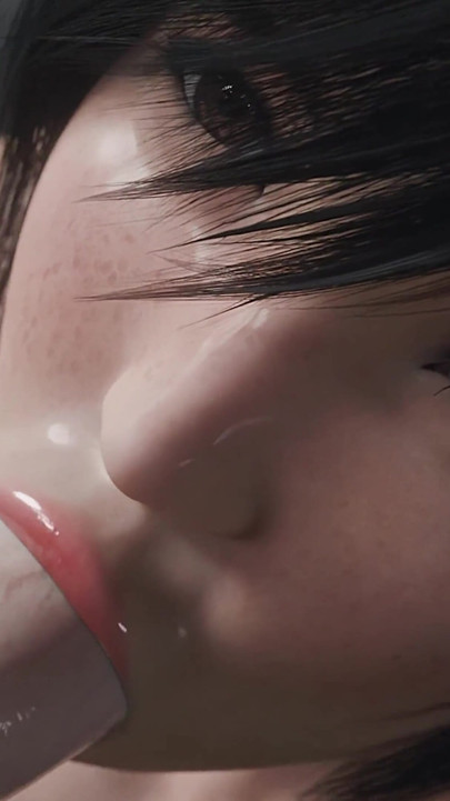 Yuffie final fantezisi 7 tamamen çıplak oral seks hizmeti - ıslak ve dağınık 4k 3D animasyon