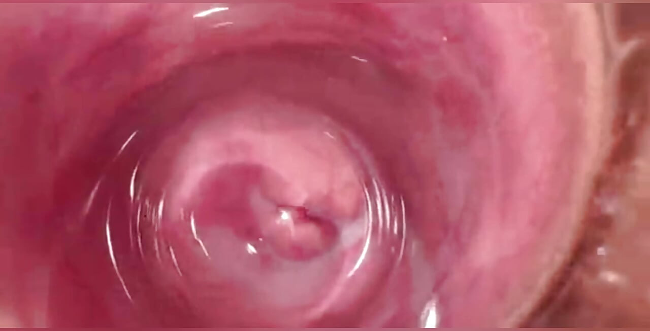Kamera dalam pepek, sudut pandangan pertama Cervix, creampie