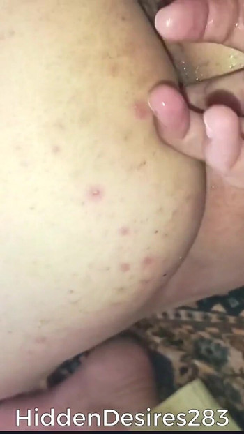 Emotional moment from "I Fingering Big Ass Hole With Hot Wife"