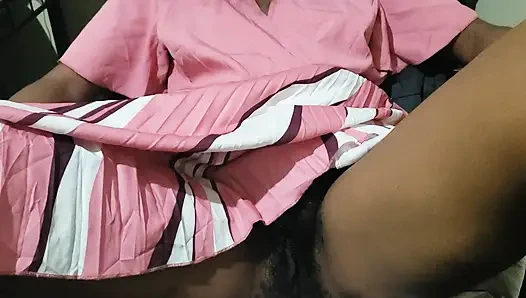 Office Secretary Hairy Stepsis - Natural Look, Workplace Fantasy and Unfiltered Energy