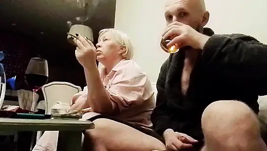 Family Movie Watching with Stepmom