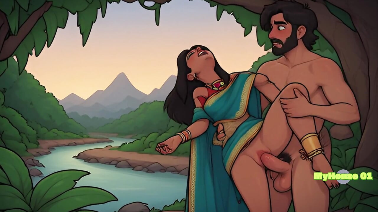 Pushpa och Srivalli romantik i djungeln