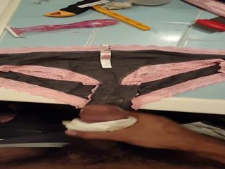 Celana dalam abu-abu &amp; merah muda bagian 2