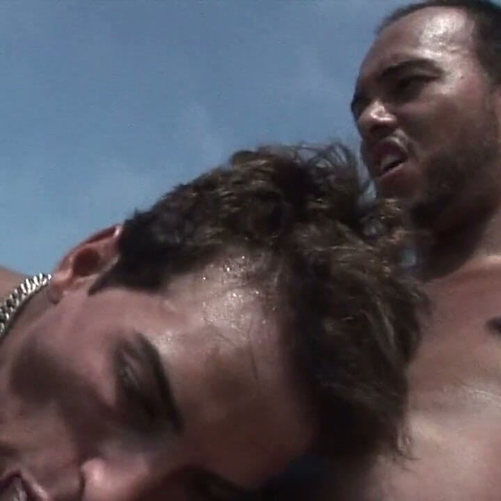 Latino Muscle Boy Fucked Raw in Public Exhib Beach