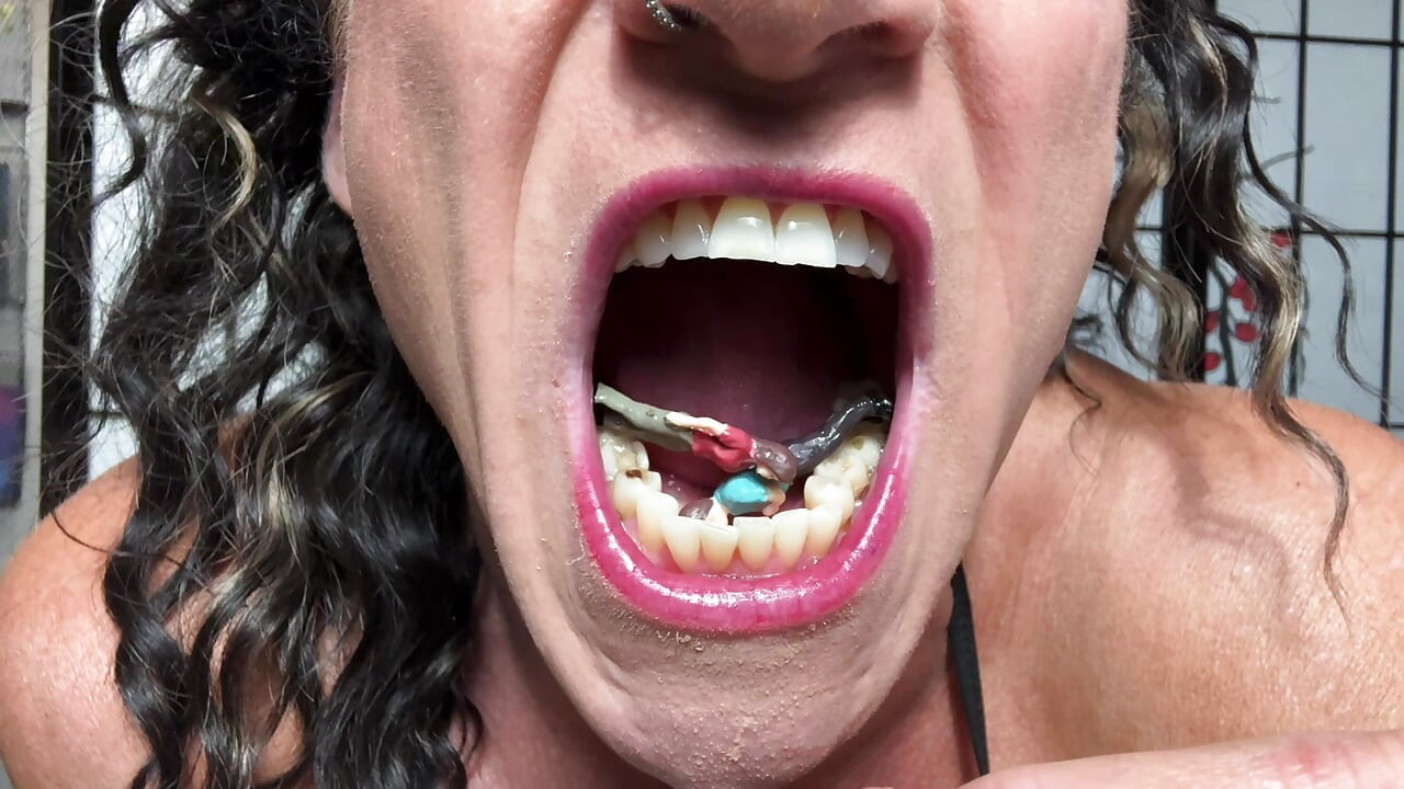 Sloppy Goddess Swallow: My Mouth Is Your Burpy Prison