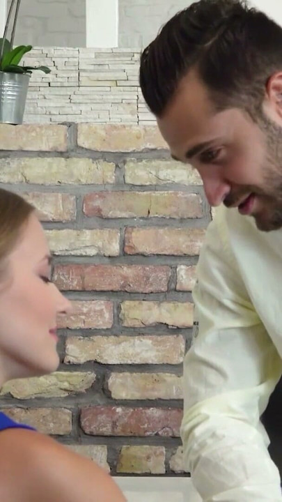 On the couch, oral sex turns into a wild ride and deep hard | Clip 1