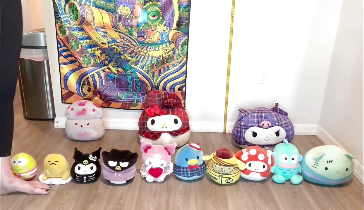 Plushie Stomp - Størrelse 16 fod Stampende Tøjdyr Samling