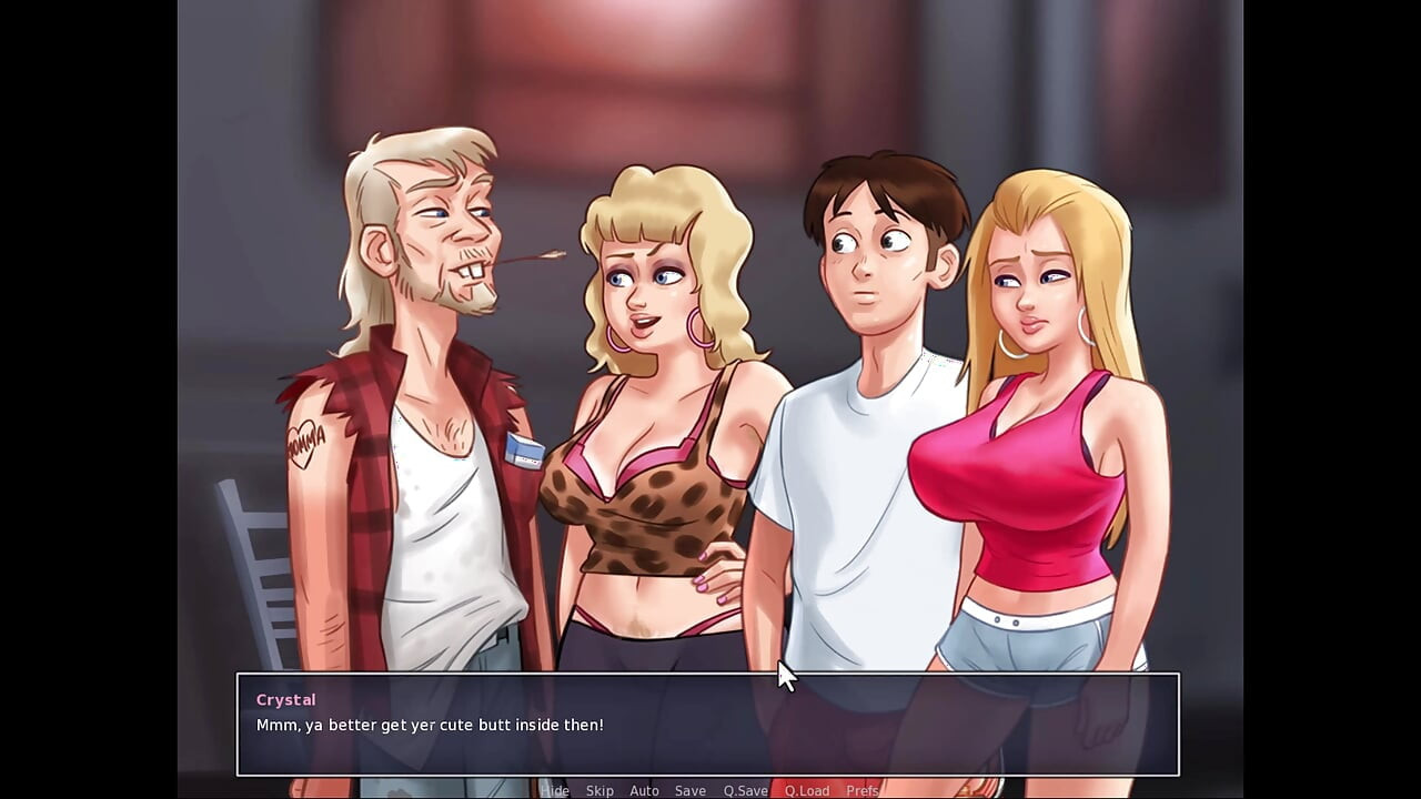 Summertime saga - ive had to pay Jenny to see her tits