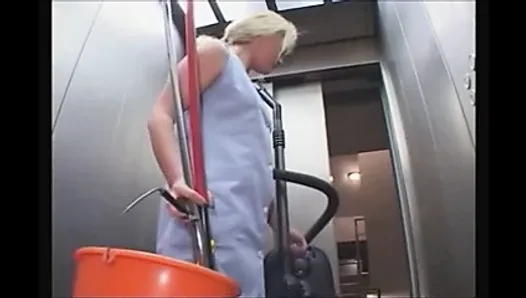 cleaning lady tortured