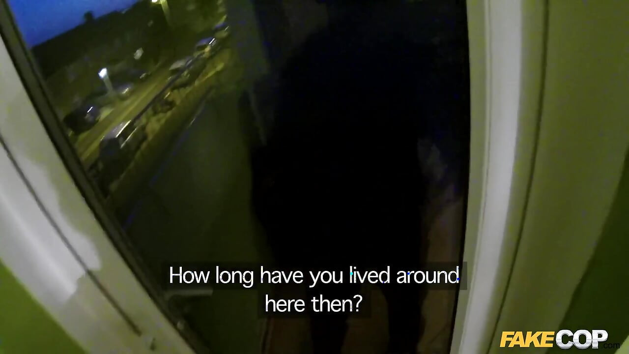 Fake Cop - Busty Blonde's Night in with the Cop Ends in Cum on Her Tits