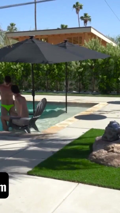 FamilyDick - Wholesome Backyard Pool Party That Turns Into Gangbang Fun By The Pool | Clip 1