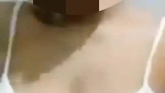 Wow the next door's wife sent a video showing off her big plump milk,