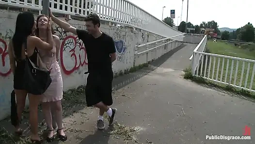 Sandra Romain Is Back in Action Dominating an Unsuspecting British Sub!!!!