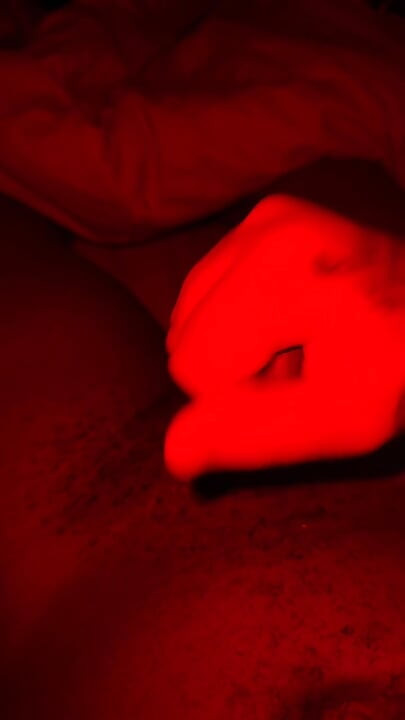 Stepsister plays with my bbc while we're home alone and I cum all over her tits